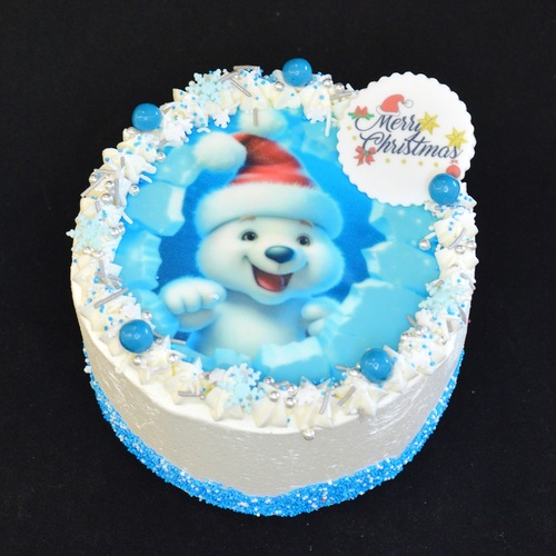 CHRISTMAS CAKE - Snowbear